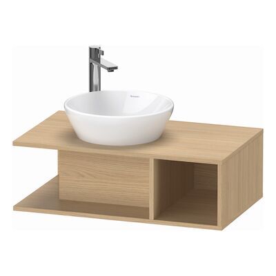 Badmeubel Duravit D-Neo Wand 80x48x26 cm Rechts Mat Natuur Eiken