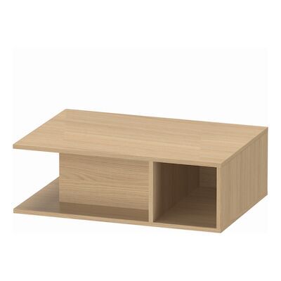 Badmeubel Duravit D-Neo Wand 80x55x26 cm Rechts Mat Natuur Eiken