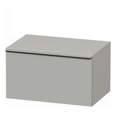 Badmeubel Duravit D-Neo Wand 80x55x45.9 cm Mat Betongrijs
