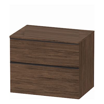Badmeubel Duravit D-Neo Wand 80x55x64.4 cm Mat Noten (Donker)