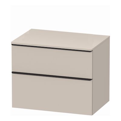 Badmeubel Duravit D-Neo Wand 80x55x64.4 cm Mat Taupe