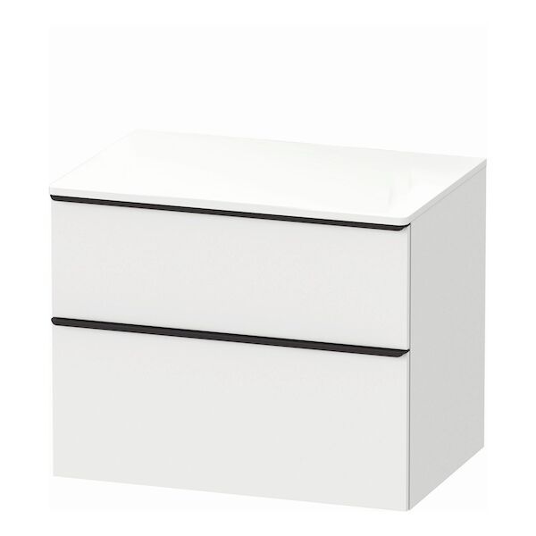Badmeubel Duravit D-Neo Wand 80x55x64.4 cm Mat Wit