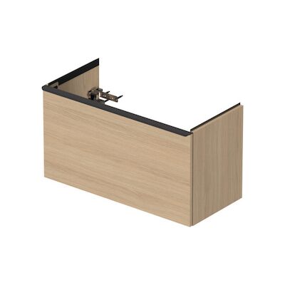 Badmeubel Duravit D-Neo Wand 81×37.2×44 cm Mat Natuur Eiken