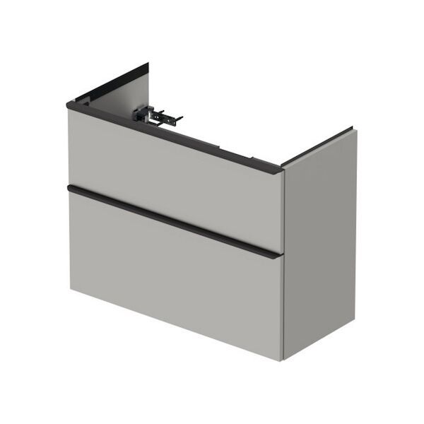 Badmeubel Duravit D-Neo Wand 81×37.2×62.5 cm Mat Betongrijs