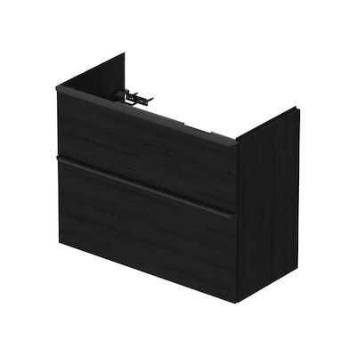 Badmeubel Duravit D-Neo Wand 81×37.2×62.5 cm Mat Eiken Zwart