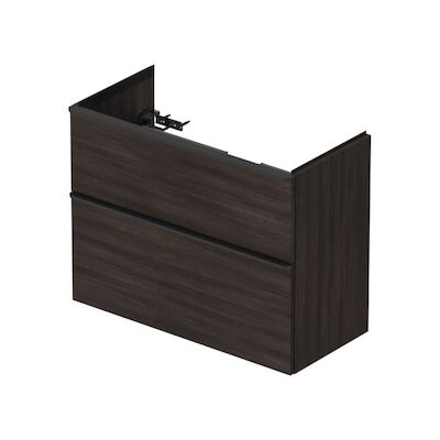 Badmeubel Duravit D-Neo Wand 81×37.2×62.5 cm Mat Kastanje (Donker)