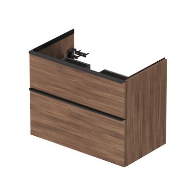 Badmeubel Duravit D-Neo Wand 81×46.2×62.5 cm Links Mat Noten