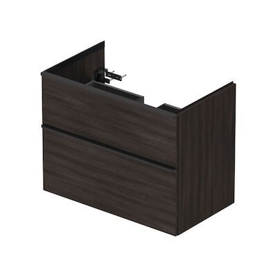 Badmeubel Duravit D-Neo Wand 81×46.2×62.5 cm Mat Kastanje (Donker)