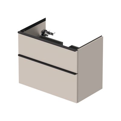 Badmeubel Duravit D-Neo Wand 81×46.2×62.5 cm Mat Taupe