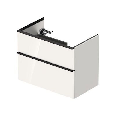 Badmeubel Duravit D-Neo Wand 81×46.2×62.5 cm Rechts Hoogglans Wit
