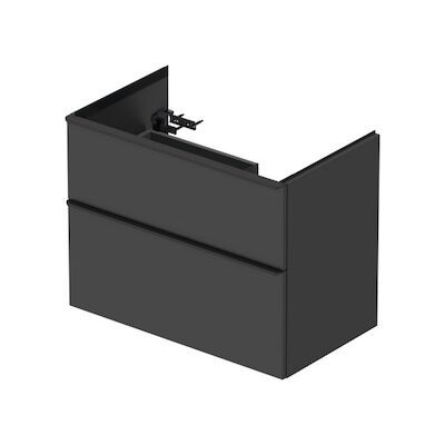 Badmeubel Duravit D-Neo Wand 81×46.2×62.5 cm Rechts Mat Grafiet