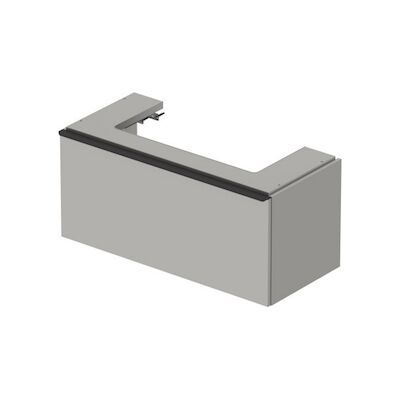 Badmeubel Duravit D-Neo Wand 98.4×44.2×44 cm Mat Betongrijs