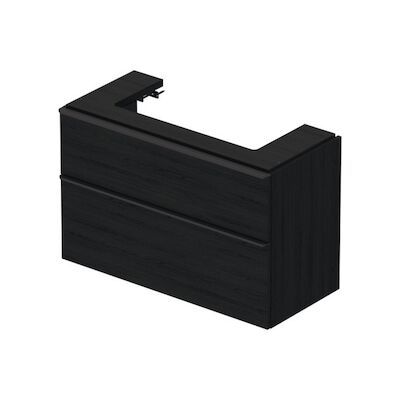 Badmeubel Duravit D-Neo Wand 98.4×44.2×62.5 cm Mat Eiken Zwart