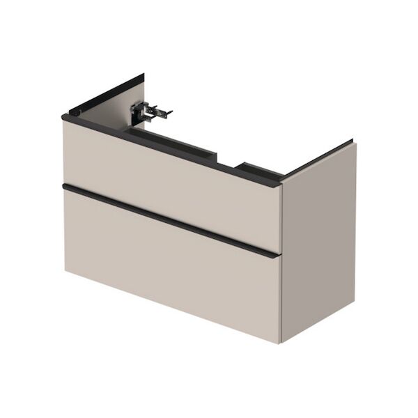 Badmeubel Duravit D-Neo Wand 98.4×45.2×62.5 cm Mat Taupe