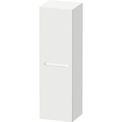 Badmeubel Kast Duravit No.1 Halfhoge Kast Met 1 deur Delen 40x132x36cm Links Wit