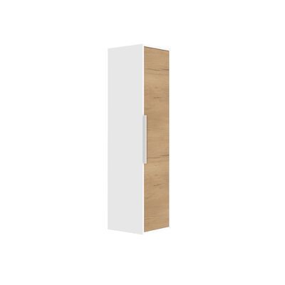 Badmeubelkast Allibert Border 40 cm Alphenwit, Chene Halifax