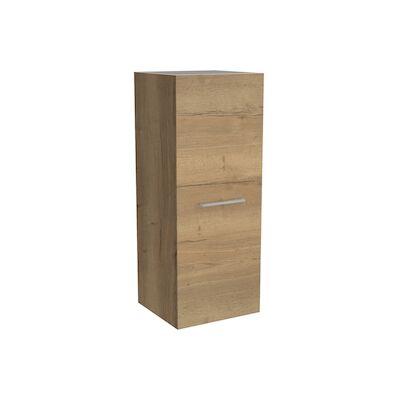Badmeubelkast Allibert Nano 40 cm Halve Badmeubelkast Chene Halifax