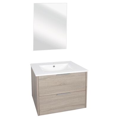Badmeubelset Differnz Bolo 50x60x46cm FSC Licht Eiken
