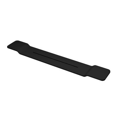 Badplank Best Design Hinza Solid Surface 95×15 cm Glans Zwart