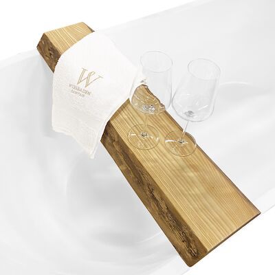 Badplank Wiesbaden Oak Robuust 80x20x5 cm