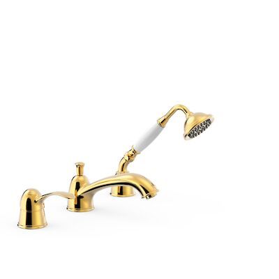 Badrandkraan Tres Clasic Mengkraan Incl. Handdouche Goud