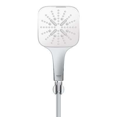 Badset Grohe Rainshower SmartActive 130 Cube Met Doucheslang 150cm Chroom