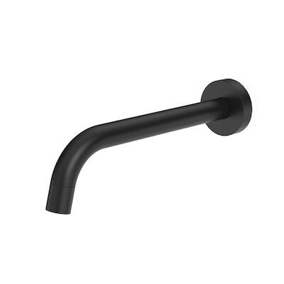Baduitloop BWS Exclusive 21 cm Mat Zwart Messing