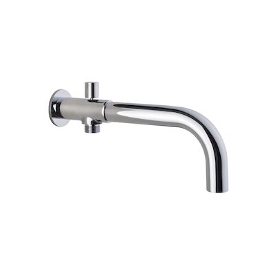 Baduitloop BWS Inbouw Rond Met Omstel 24 cm Chroom