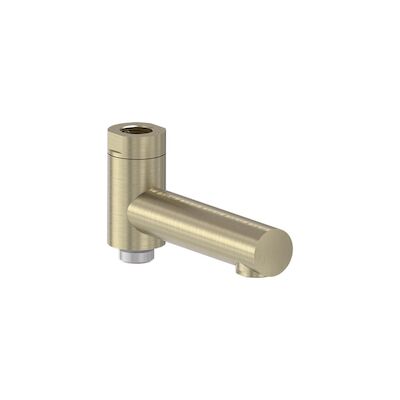 Baduitloop MAY Voor Regendoucheset 1/2″ Aansluiting Geborsteld Mat Goud PVD
