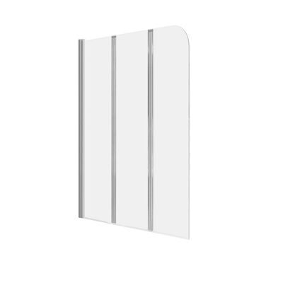 Badwand Allibert Kordo 119,5-121,5×140 cm Chroom