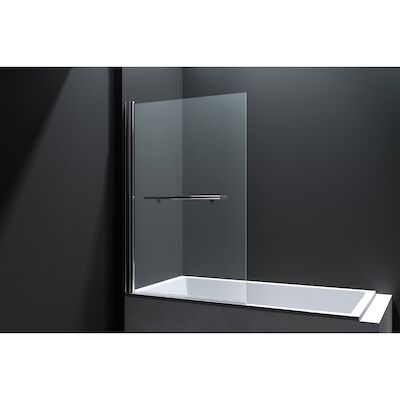 Badwand Best Design Erico 80×140 cm met Handdoekbeugel NANO Veiligheidsglas 6mm