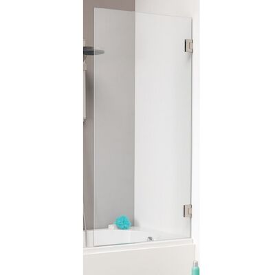 Badwand by Sealskin 'I AM' 75×160 cm Chroom/Zilver 1 deel Helder Antikalk glas