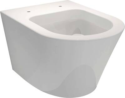 Beaux Arras Closet inclusief spoelrand 36x53x39 cm Wit
