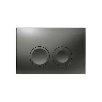 Bedieningsplaat Delta 25 by Geberit Frontbediening Mat Antraciet
