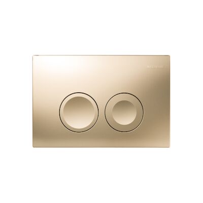 Bedieningsplaat Delta 25 by Geberit Frontbediening Mat Beige