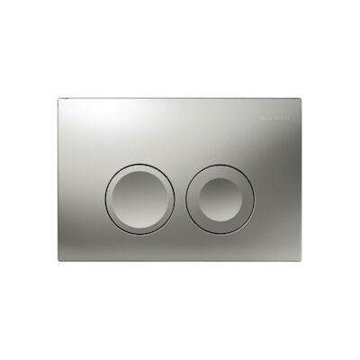 Bedieningsplaat Delta 25 by Geberit Frontbediening Mat Grijs