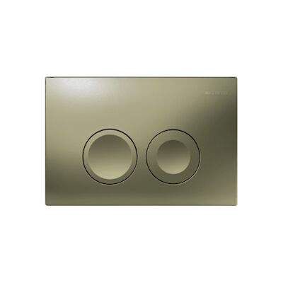 Bedieningsplaat Delta 25 by Geberit Frontbediening Mat Legergroen