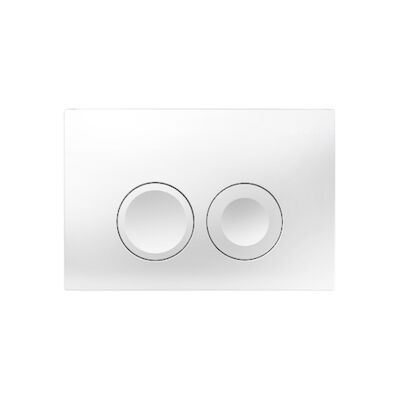 Bedieningsplaat Delta 25 by Geberit Frontbediening Mat Wit