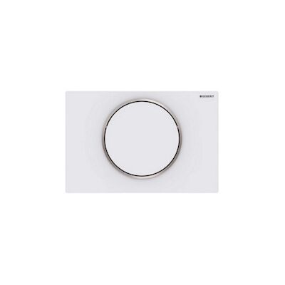 Bedieningsplaat Geberit Sigma 10 Met Spoeltoets Mat Wit