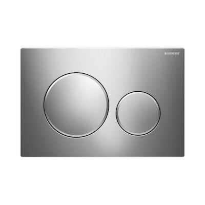Bedieningsplaat Geberit Sigma 20 DF Chroom
