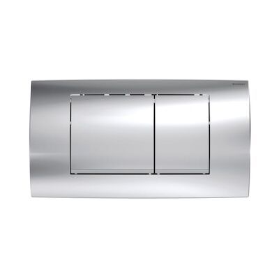Bedieningsplaat Geberit Twinline 30 Frontbediening Chroom