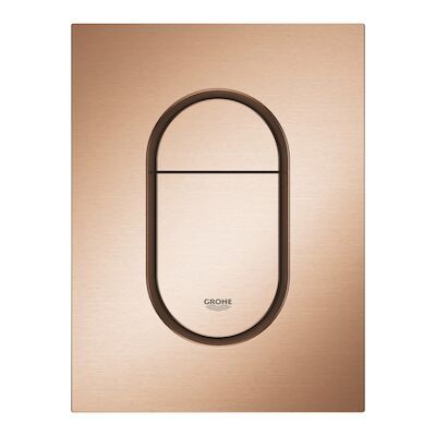 Bedieningsplaat Grohe Arena Cosmopolitan S DualFlush 3×17,2 cm Warm Sunset Geborsteld