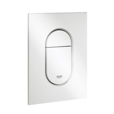 Bedieningsplaat Grohe Arena Cosmopolitan S WC DF 13×17,2cm Alpine Wit