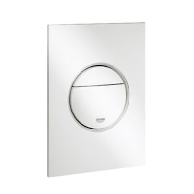 Bedieningsplaat Grohe Nova Cosmopolitan S WC DF 13×17,2cm Alpine Wit
