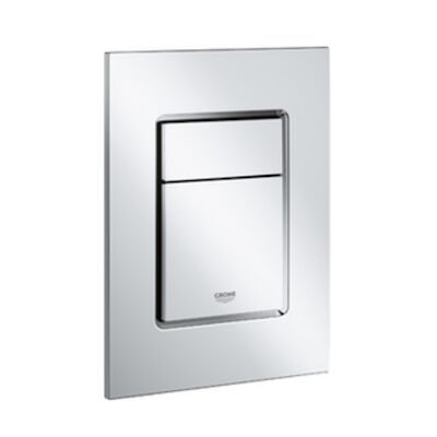 Bedieningsplaat Grohe Skate Cosmopolitan S WC DF 13×17,2cm Chroom