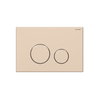 Bedieningsplaat Raybro Cortado 45 TBV Geberit UP100 UP320 Champagne Gold