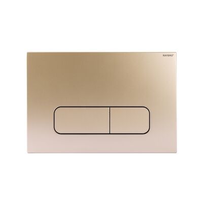 Bedieningsplaat Raybro Mocha 45 TBV Geberit UP100 UP320 Champagne Goud