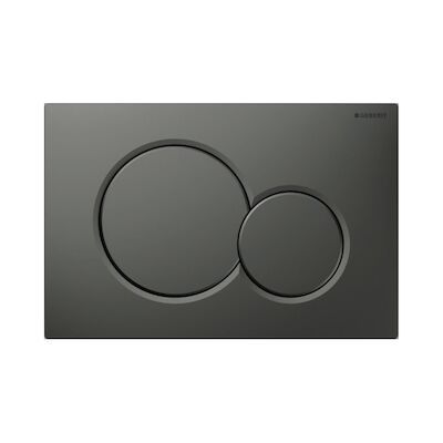 Bedieningsplaat Sigma by Geberit Frontbediening Mat Antraciet