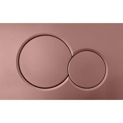 Bedieningsplaat Sigma by Geberit Frontbediening Mat Donker Roze