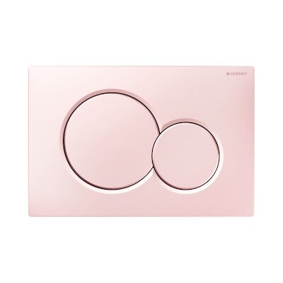Bedieningsplaat Sigma by Geberit Frontbediening Mat Roze